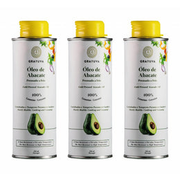 Pack 3 Graduva 250ml – Óleo de Abacate