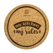 Base de Cortiça Personalizada- My Kitchen