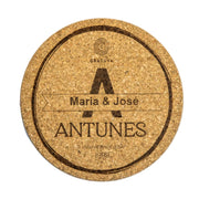 Base de Cortiça Personalizada – Familia